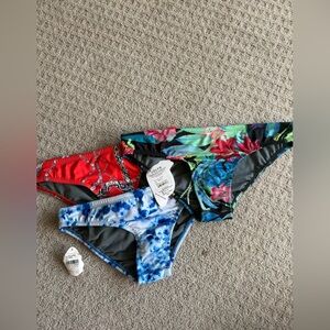 Jolyn Clothing 3 Bikini Bottoms Andy Style. Large